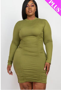 Ivy Dress in Olive