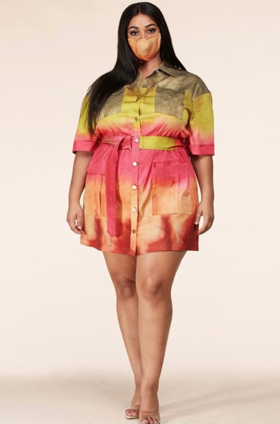 Mango Twist Dress - JohntinesBoutique.com