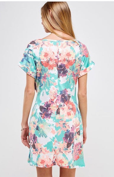 Floral Tunic - JohntinesBoutique.com