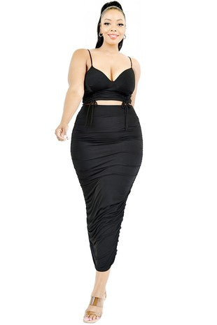 Smoky Martini Skirt Set